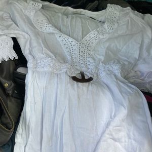 Beautiful white dress